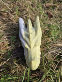 Gele serpentijn draak