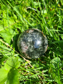 Garden quartz sphere 9