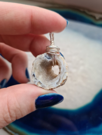 Geode pendant