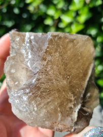 Smokey quartz (with rutile)