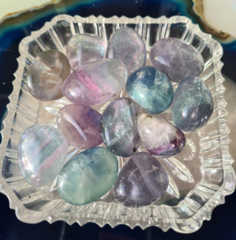 Fluorite tumble