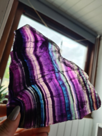 Regenboog fluoriet plak 3