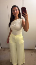 Butter yellow pantalon