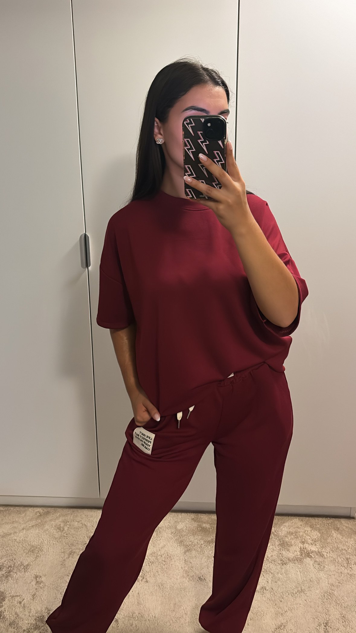 Comfy set bordeaux