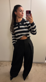Pantalon ballon fit zwart