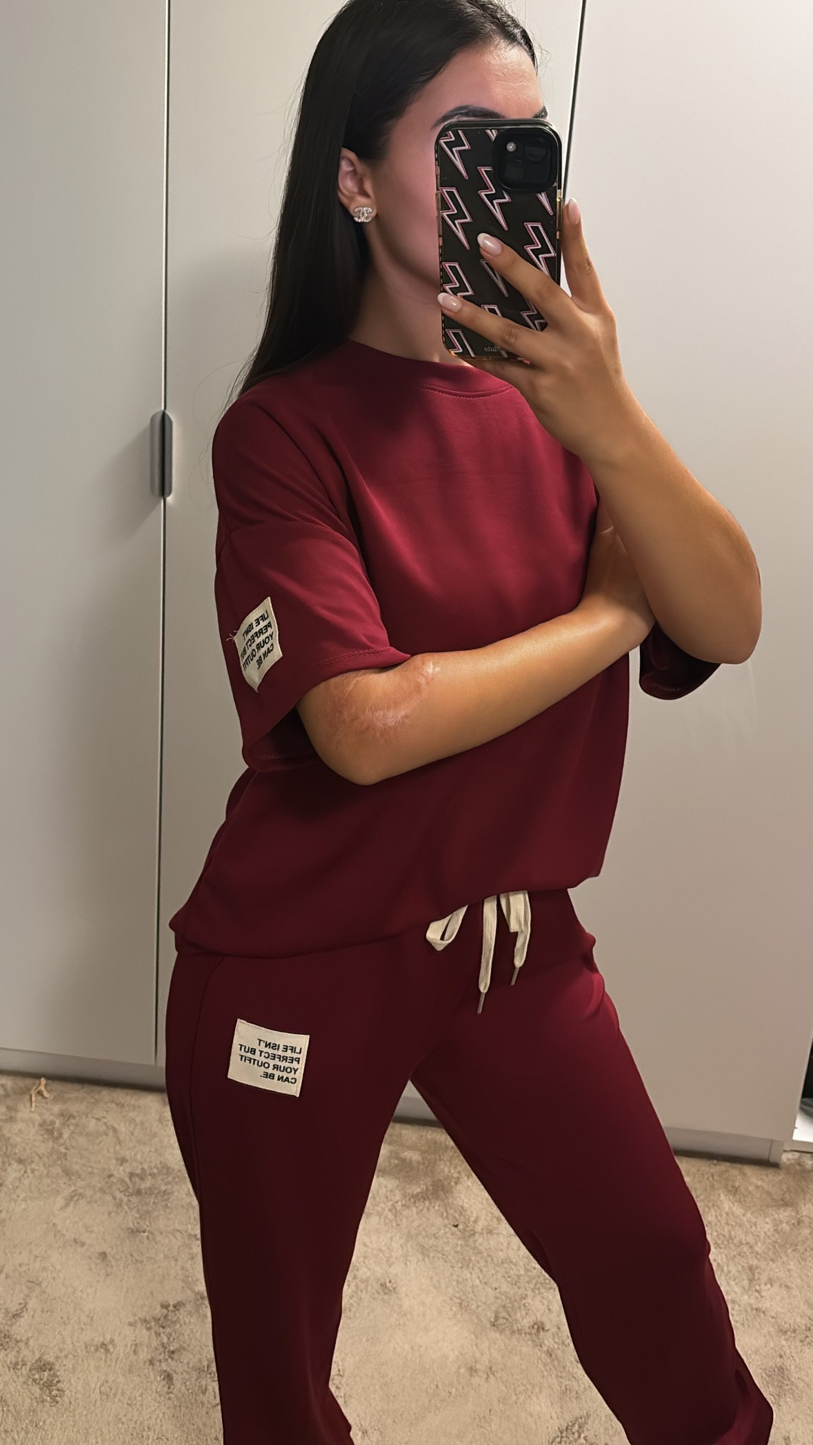 Comfy set bordeaux