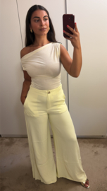 Butter yellow pantalon