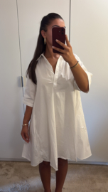Blouse jurk wit