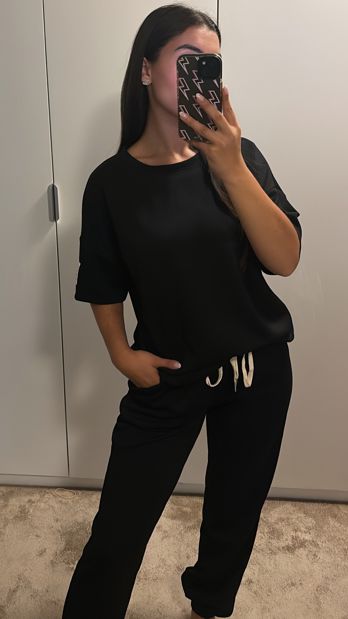 Comfy set zwart
