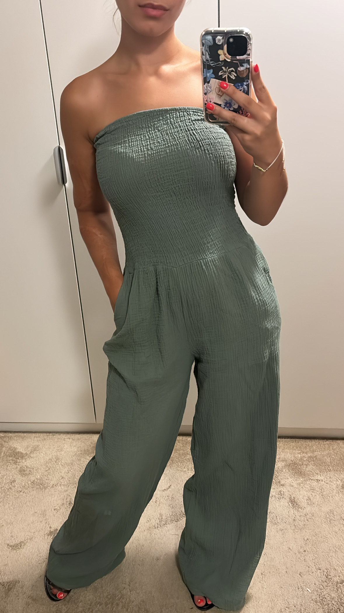 Jumpsuit groen