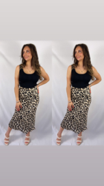Top in glitter zwart