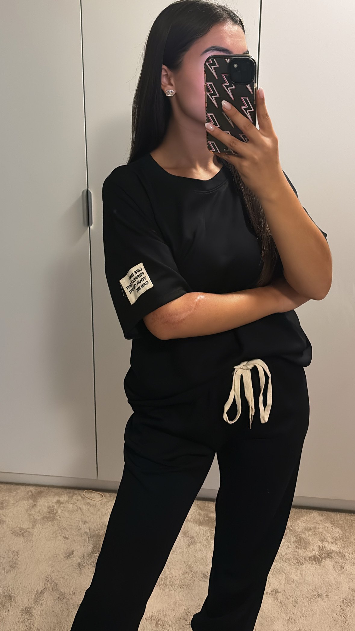 Comfy set zwart