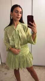 Two piece set matcha green