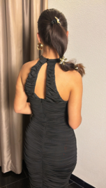 Ruched bodycon dress