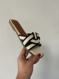 Slippers zwart