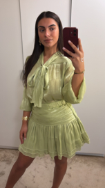 Two piece set matcha green