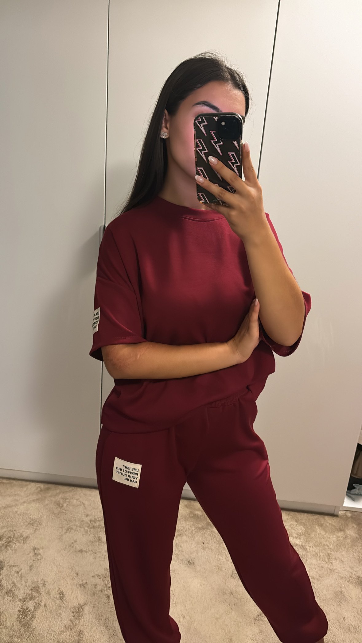 Comfy set bordeaux