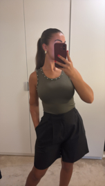 Bermuda short zwart