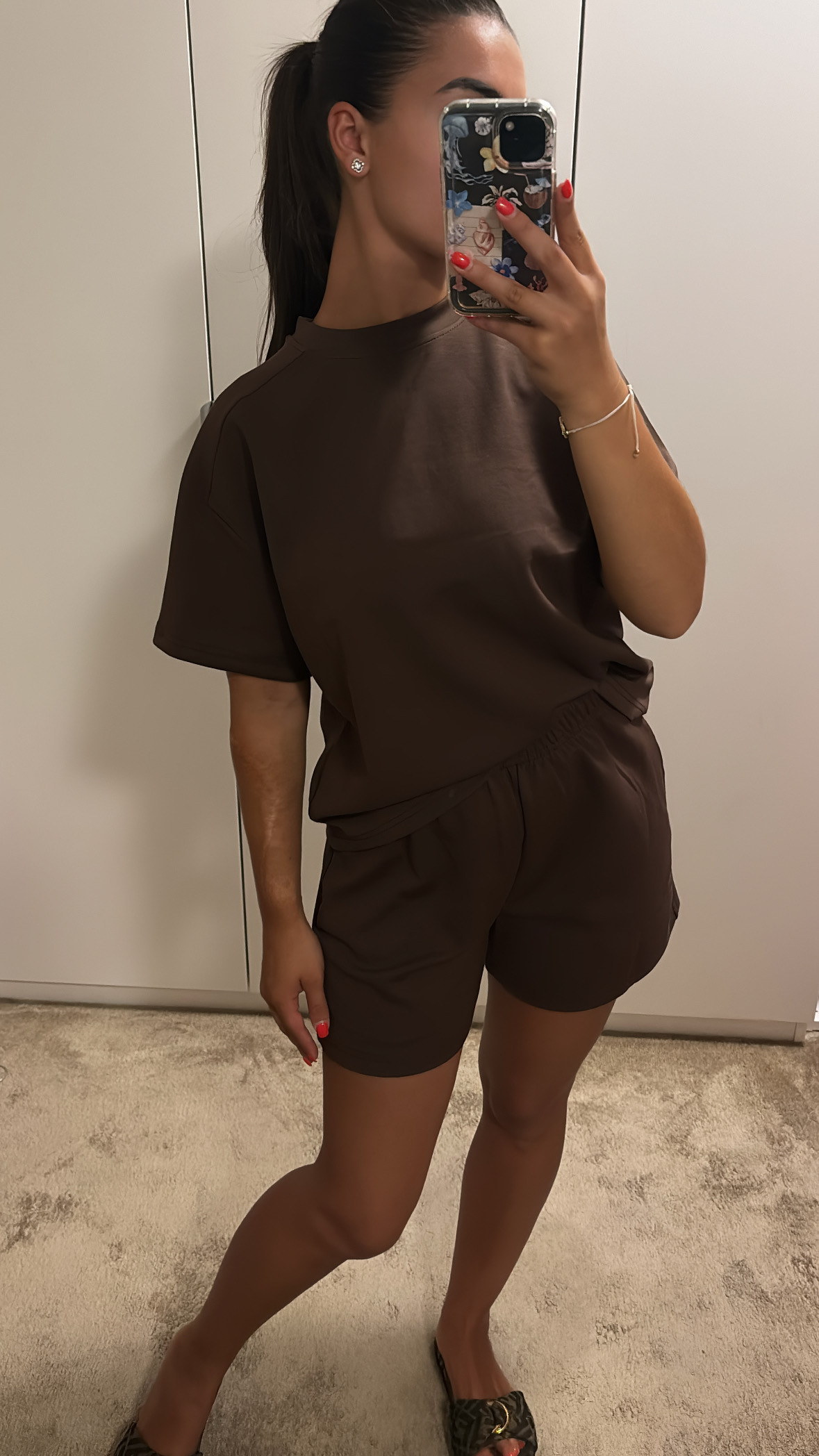 Short set bruin