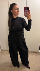 Pantalon ballon fit zwart