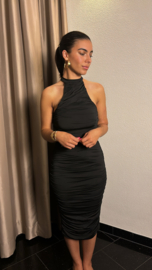 Ruched bodycon dress