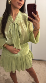 Two piece set matcha green