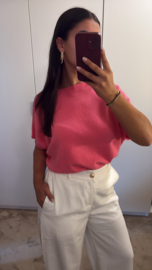 Fuchsia top