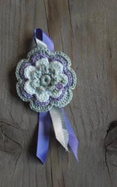 Broche gehaakt "elsa "