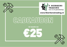 Cadeaubon €25