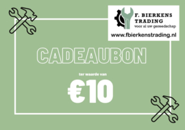 Cadeaubon €10