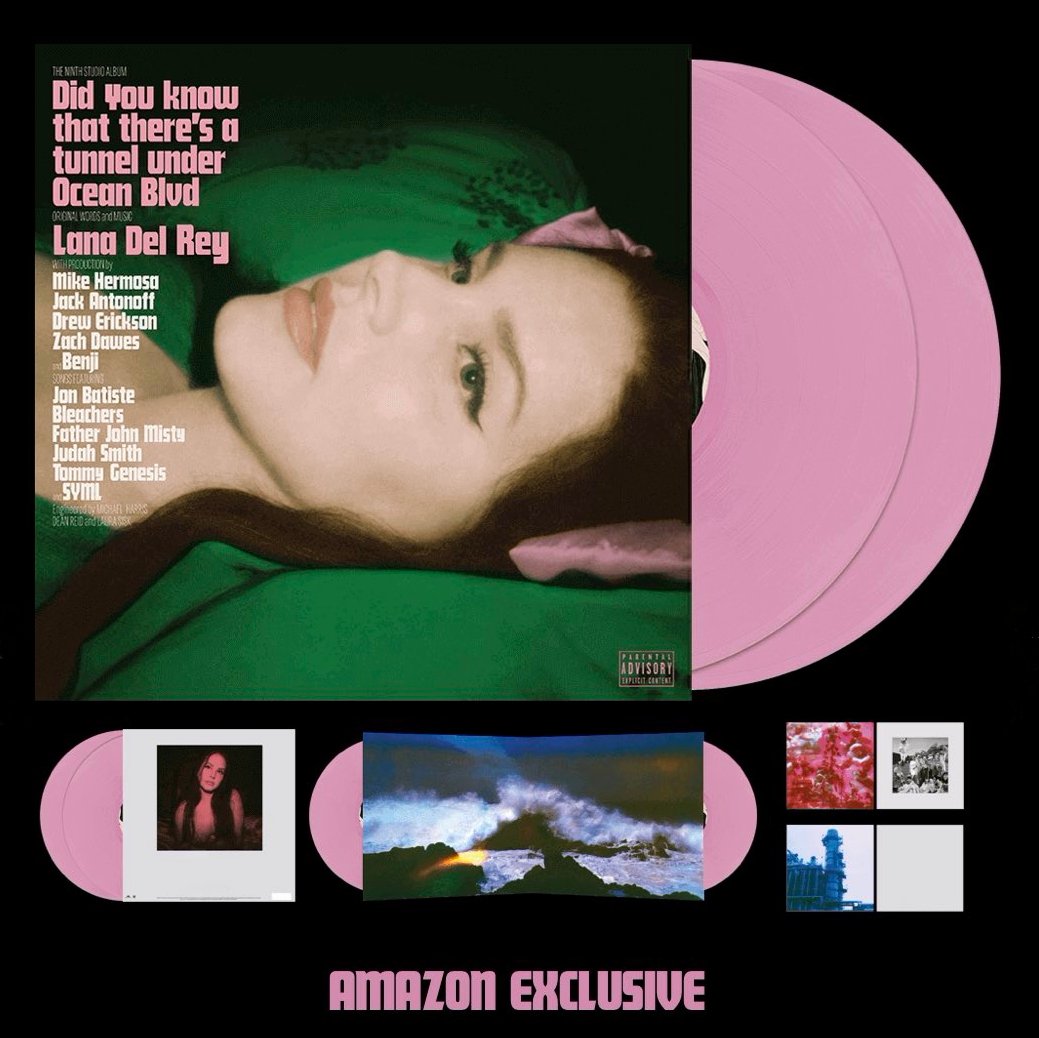 Lana Del Rey - Did You Know That There's A Tunnel Under Ocean Blvd |  2LP (Coloured Vinyl)
