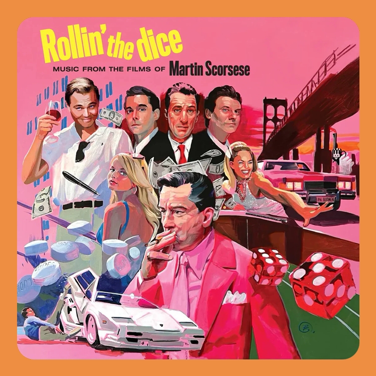 Various Artists - Rollin' The Dice - Music From The Films Of Martin Scorsese | LP (Coloured Vinyl)