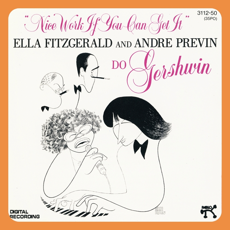Ella Fitzgerald & Andre Previn Do Gershwin - Nice Work If You Can Get It  | CD