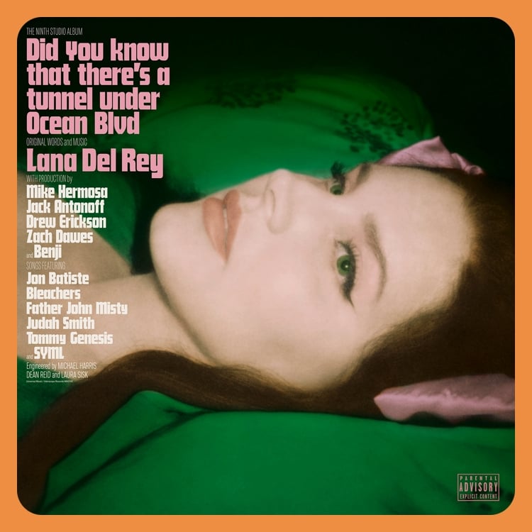 Lana Del Rey - Did You Know That There's A Tunnel Under Ocean Blvd |  2LP (Coloured Vinyl)
