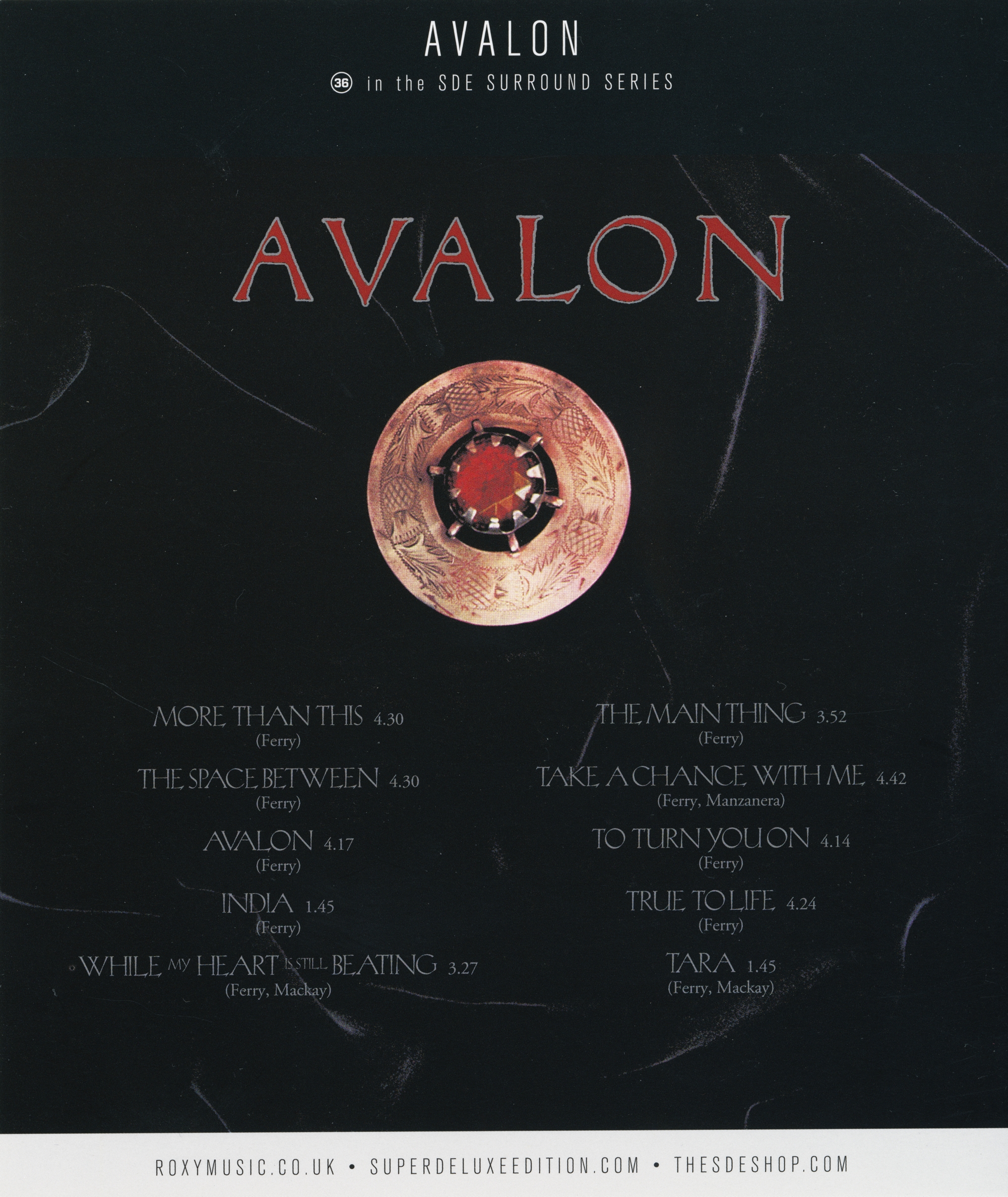 Roxy Music - Avalon | Blu-ray Audio