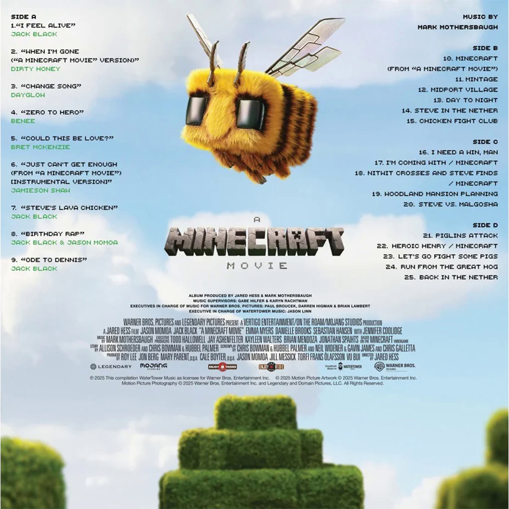 Various Artists - A Minecraft Movie | 2LP (Original Soundtrack) (Coloured Vinyl)