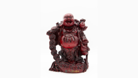 Reichtums-Buddha stehend mit Krug und Glücksmünzen