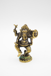 Große stehende Ganesha aus Bronze.