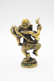 Große stehende Ganesha aus Bronze.