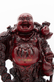Rijkdom Boeddha Staand met Kruik en Geluksmuntjes