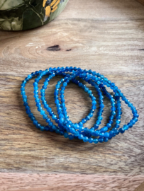 Apatiet facet armband 4mm
