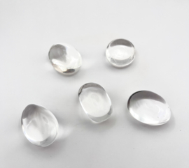 Bergkristal trommelstenen ± 2,5 cm