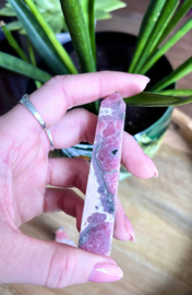 Rhodochrosiet punt 8 cm
