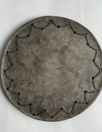 Wandbord PMR met roestige ketting