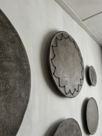 Wandbord PMR met roestige ketting