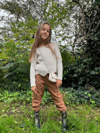 Trui met tasje - Grey