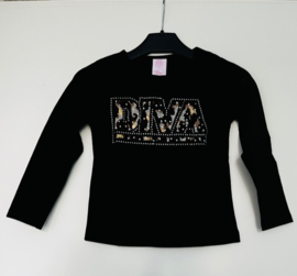 Diva shirt - Black