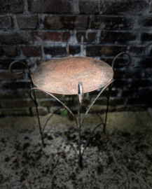 metaal bijzettafel, plantentafel