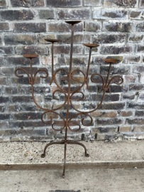 metalen kandelaar 5armig