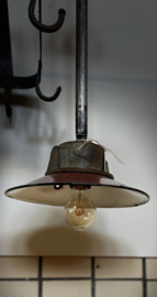 industrieel hanglamp rood